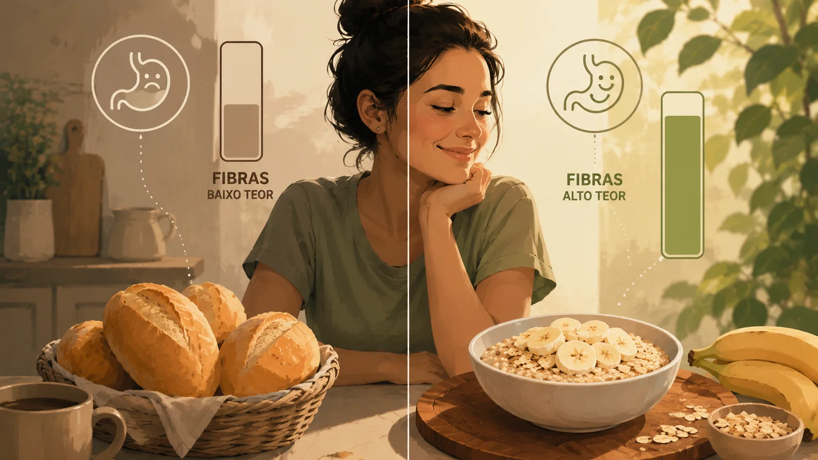 Trocar pão francês por aveia com banana funciona mesmo? Veja o que muita gente percebeu com essa troca