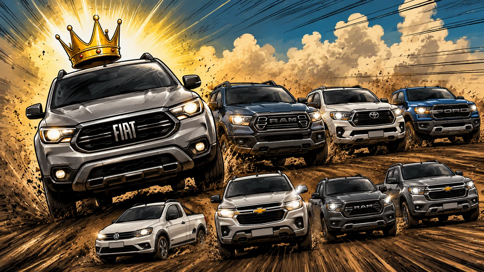 Fiat Strada dispara nas vendas e registra um dos maiores resultados de sua história