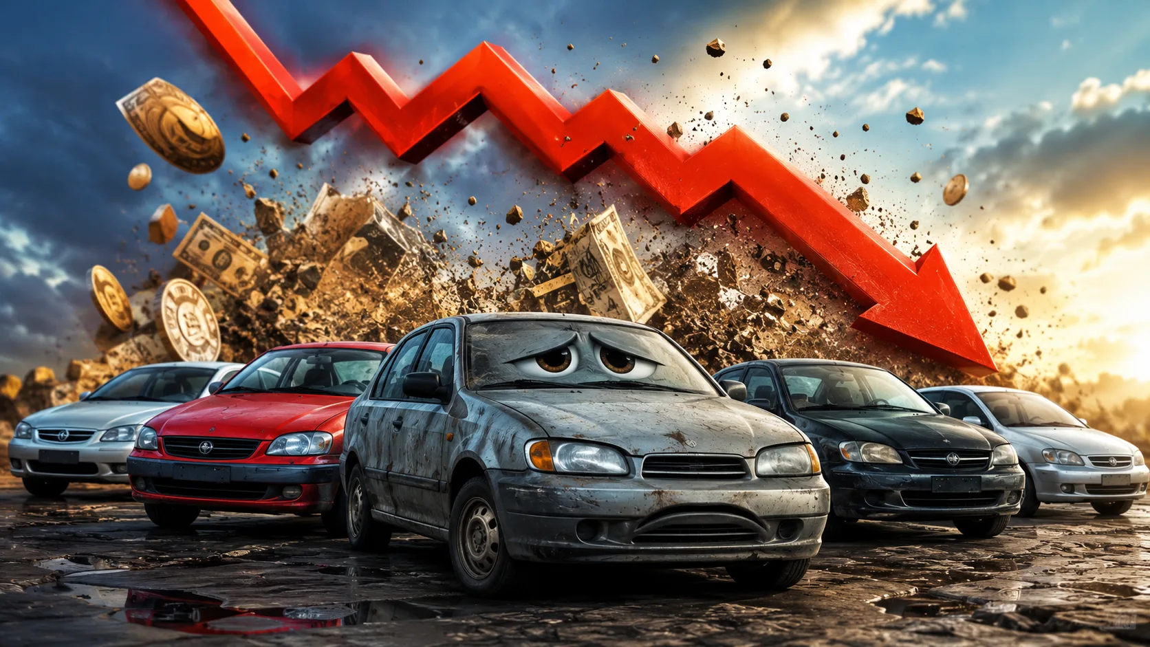 Lista dos carros usados ruins de revenda; Veja os carros que mais perderam valor em 2026