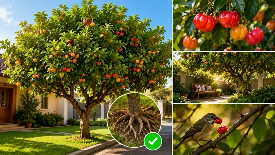 Nativa do Brasil, a pitangueira também atrai pássaros, oferece sombra e se adapta a diferentes regiões do país, características que ampliam sua presença em projetos de paisagismo residencial.