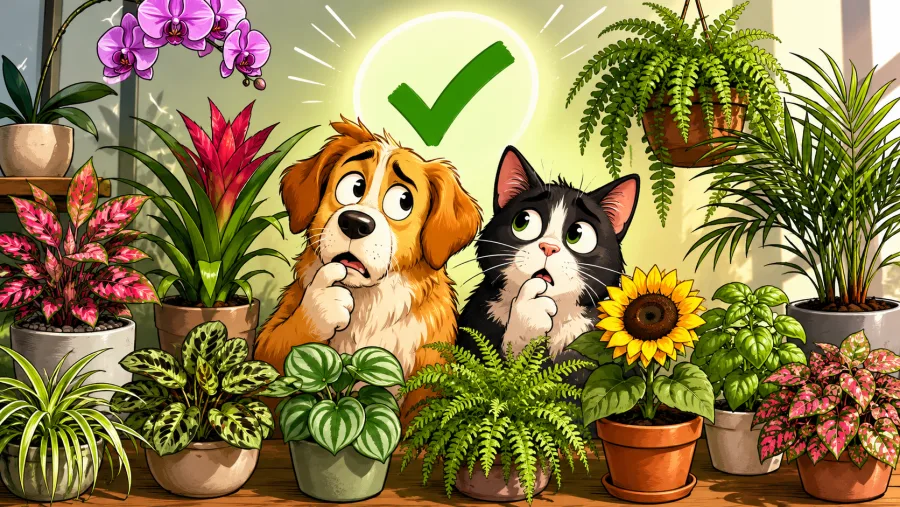 De orquídeas a manjericão, algumas plantas se destacam por unir beleza, praticidade e menor risco para cães e gatos, tornando-se opções cada vez mais procuradas por tutores.