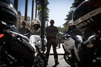 PM cerca região de Congonhas com 80 policiais contra crimes de quebra-vidro