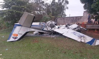 Acidente de avião em Marilia (SP) hoje deixa dois mortos