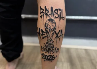 Neymar vai fazer gol na final da Copa 2026? Sonho do hexa vira tatuagem em torcedor