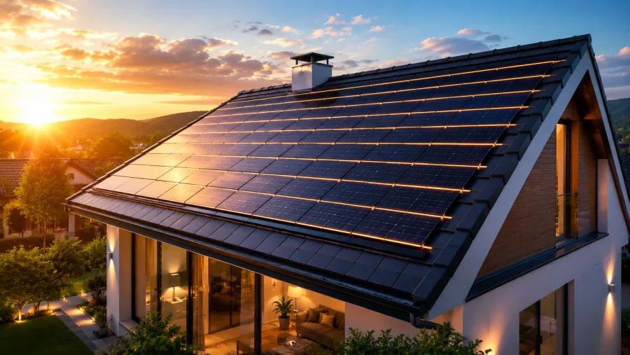 Novos modelos de telhas solares prometem integrar eficiência energética, estética e valorização imobiliária, substituindo coberturas tradicionais em diversas construções.