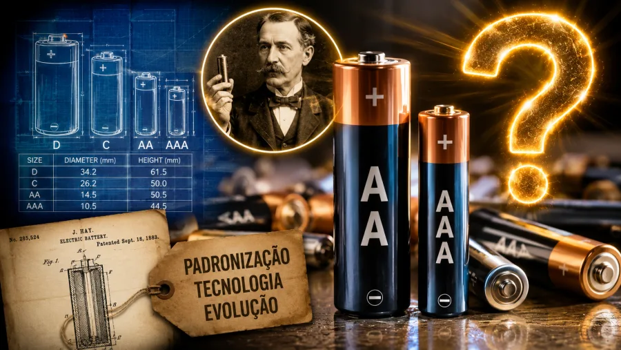 Pilhas AA e AAA: o significado por trás das letras mais famosas da tecnologia
