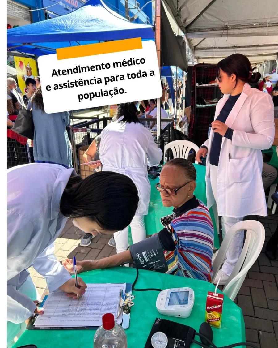 Francisco Morato levou secretarias municipais ao Boulevard Juvenal Hartmann em ação com orientações, recreação infantil e incentivo ao comércio local.