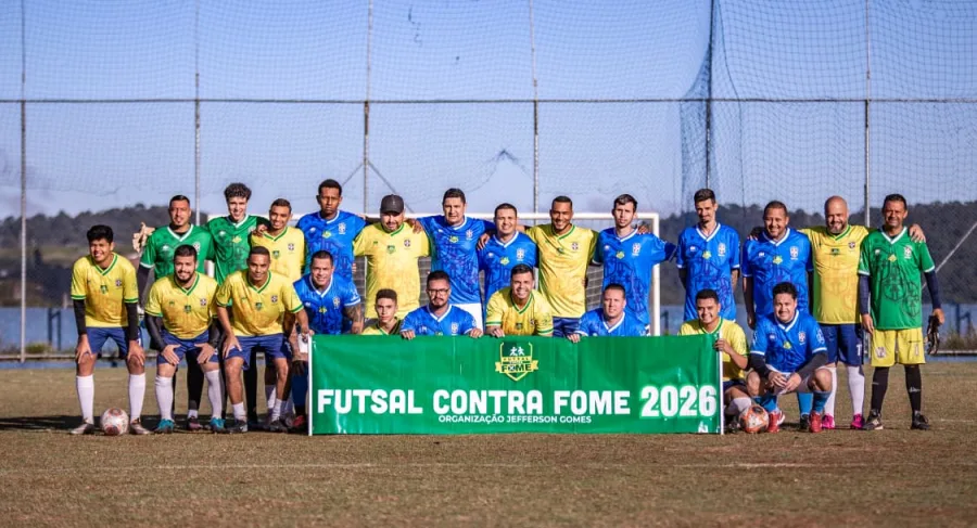 Projeto criado por Jefferson Gomes somou 12 edições, mais de 13 toneladas de alimentos arrecadados e apoio de atletas como Renato Augusto e David Neres