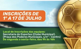 Pirapora do Bom Jesus abre inscrições para Copa Municipal de Futebol Veteraníssimo 2026