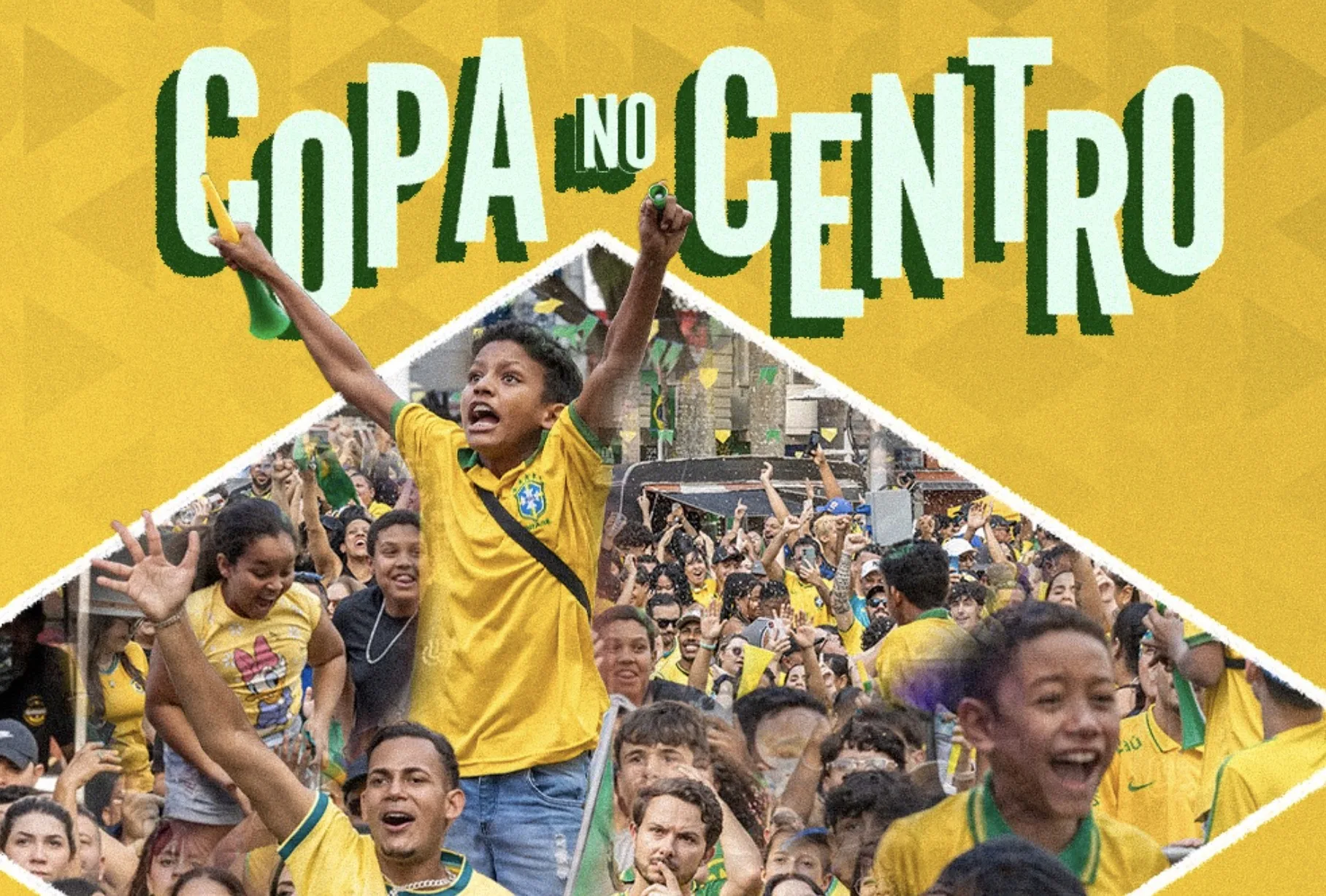 Jundiaí terá telão na Praça da Matriz para jogo da Seleção Brasileira neste domingo
