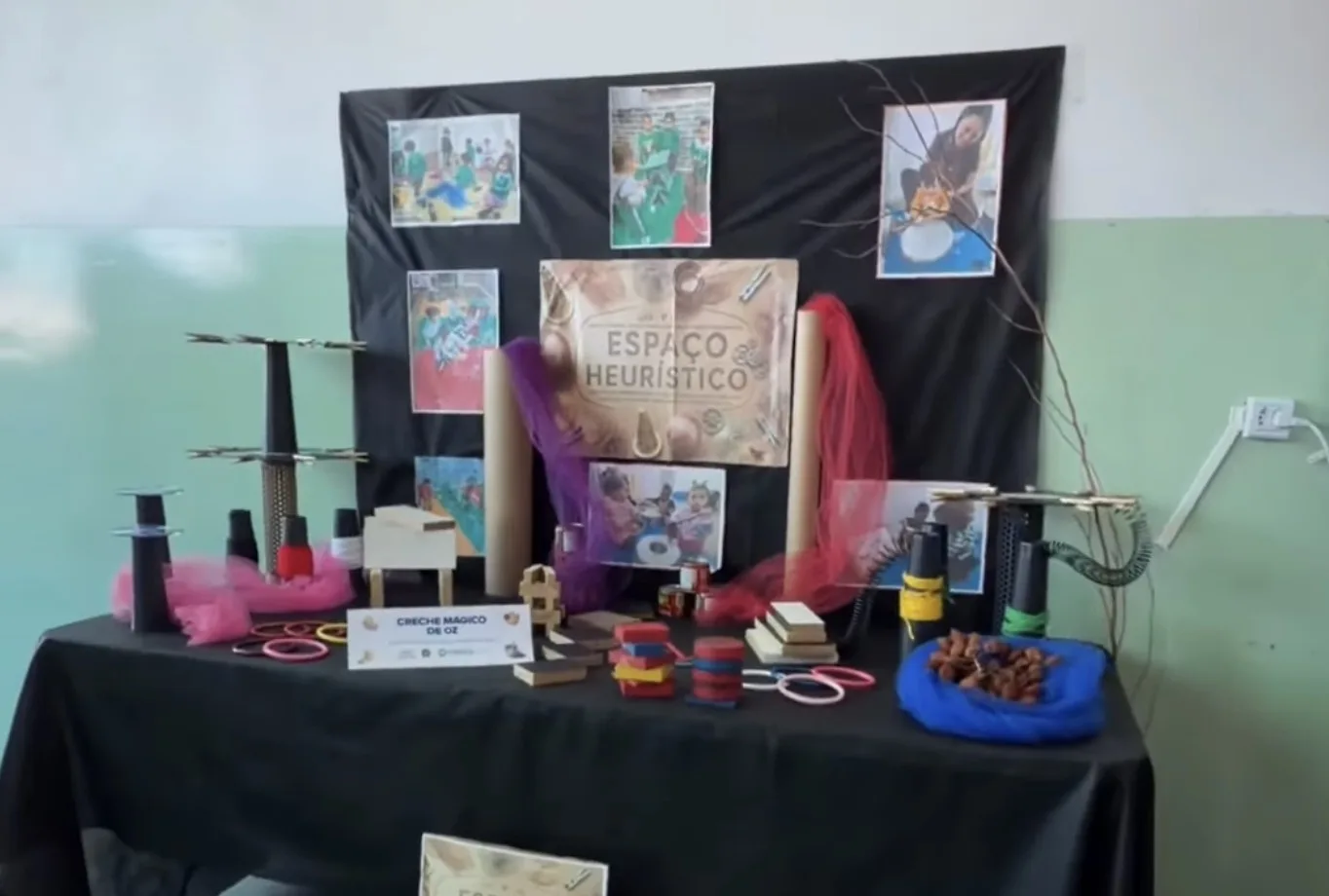 Osasco realiza 1ª Exposição de Brincadeiras Heurísticas no CEFOR, no Centro