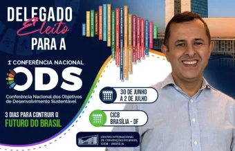 Mairiporã participa da 1ª Conferência Nacional dos ODS em Brasília com delegado eleito