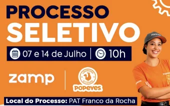 Popeyes abre processo seletivo para vagas de emprego no Shopping Franco da Rocha