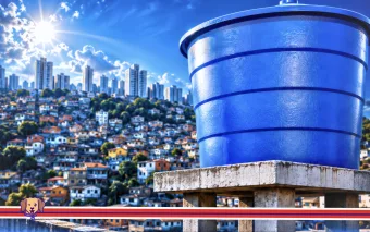 Sabesp instala caixa d’água grátis para famílias de baixa renda em SP