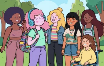 Fundação The Caring Family Foundation realiza formação sobre direitos das meninas e prevenção da violência para 65 estudantes de escola pública de Caieiras, em São Paulo